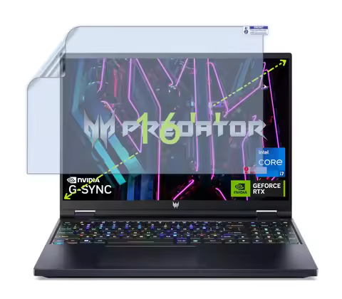 2PCS Matte Screen Protector Soft Film For Acer Nitro 16 AN16-41 AN16-51 Acer Predator Helios Neo 16 