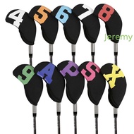 JEREMY1 Golf Head Cover Durable 10Pcs/set Protective Cover Training Equipment Golf Putter Accessorie