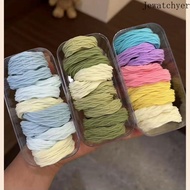 10pcs Dây buộc tóc mùa hè Dopamine cho trẻ em buộc tóc cao không gây hại dây buộc tóc đàn hồi phụ ki