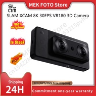 SLAM XCAM 8K 30FPS VR180 3D Camera Dual 1/1.5" CMOS Sensors 10-bit Color 6.67"AMOLED 3D Video Camera