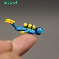 TN5WC4 Divers Figurine Miniature Underwater World Resin Ornament Sea Explorer Oceans Decoration Micr