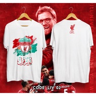 TSHIRT LIVERPOOL [KALIGRAFI KHAT] XS-5XL Tshirt Microfiber