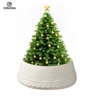 [SONONIA] Christmas Tree Skirt, Christmas Decoration, Rustic, 58.471.1 Cm, Customizable, Decorative 