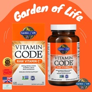 พร้อมส่ง Garden of Life Vitamin Code RAW Vitamin C120 Vegan Capsules 500mg วิตามินซี