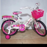 Sepeda Anak Perempuan Wimcycle 18 Electra Sepeda Roda Empat Anak