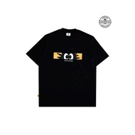 KEYNOTE WORKAHOLIC LOOK AT MY EYES TEE BLACK