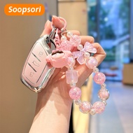 Soopsori Key Cover for MG 4/MG 5/HS/VS/ES/ZS/EV/IM6 Remote Keychain