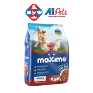 Maxime Adults With Real Beef Dog Food 1.5kg