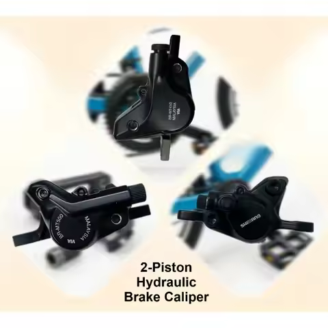 Shimano Original 2-Piston Hydraulic Brake Caliper BR-MT410 BR-MT500 BR-MT200 Disc Brake MTB Caliper 