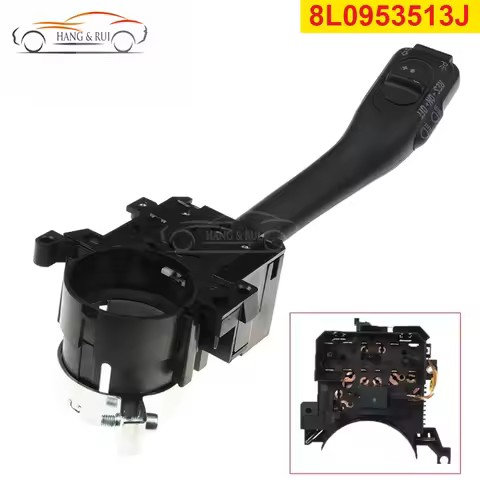 8L0953513J 8L0953513G 11 Pins Headlight Turn Signal Cruise Control Switch For Audi TT A2 A3 S3 A6 S6