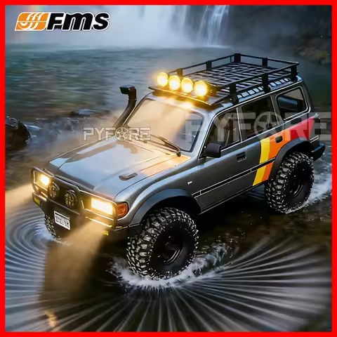 FMS FCX10 LC80 RS Land Cruiser RTR 1/10 RC Electric Off-Road Crawler Remote Control Car