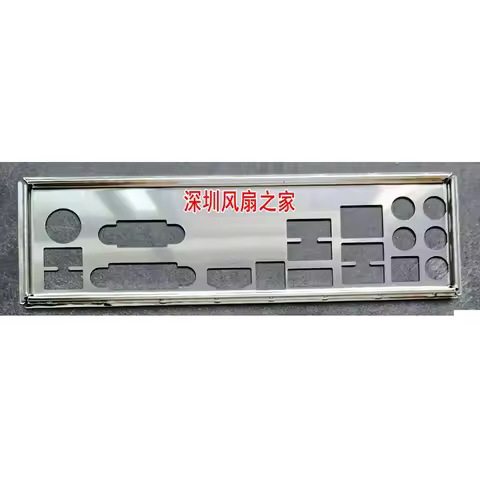 IO I/O Shield Back Plate BackPlate BackPlates Stainless Steel Blende Bracket For ASRock Z77 Extreme4