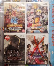 Wii Dragon Quest Swords 勇者鬥惡龍 / Naruto 疾風傳 激闘忍者大戰 EX / One Piece 海賊王 （99％新）