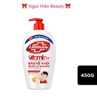 Rửa tay LIFEBUOY 450g Bảo Vệ Vượt Trội