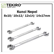 TEKIRO Nipple Wrench 8x10mm, 10x12mm, 12x14mm