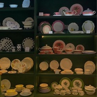 KF Studio - Serenity White Collection Set Plate (Ceramic/Porcelain)