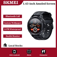 Skmei smartwatch pria amoled jam tangan olahraga hp digital anti air 1ATM  jam tangan pintar for and