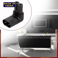 HIk IEC 320 IEC320 iec C7 to C8 90 Degree Left Right Angled AC Power Adapter for PC