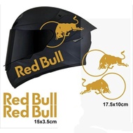 sticker cutting helm Redbull stiker Redbull sett stiker motor Redbull stiker helm redbull