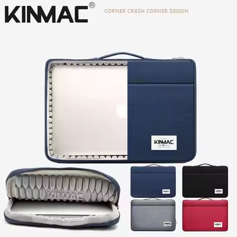 Kinmac Brand Laptop Bag 12,13,14,15,15.6 inch,Oxford Handbag Sleeve Case For Macbook Air Pro13.3,15.