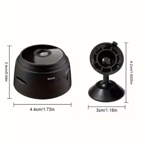 All in one Wireless WiFi Camera with Infrared Night Vision Magnetic Bracket Indoor Outdoor Home Offi