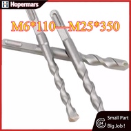 Impact Hammer Bit Extended Drilling Through Wall Cement Concrete Drilling Bit Slotted Four Pits Squa
