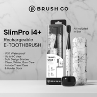MiPOW CI900S_B SlimPro i4+ Rechargeable Electric Toothbrush 3 Modes Soft Bristles with Holder Dock &