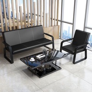Yihuike Office Simple Three-Person Sofa Sofa Coffee Table Reception Combination Modern Negotiation O