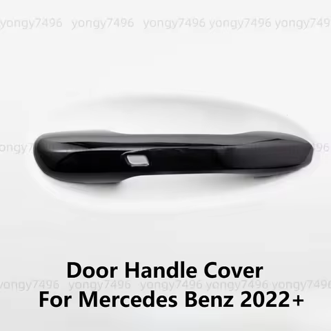 Car Upgrade For Mercedes Benz W206 C200 C300 C43 & X254 GLC300 GLC350e GLC43 AMG 2022+ Glossy Black 