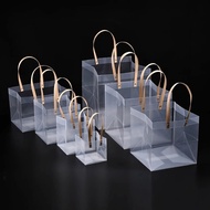 Transparent flexible Mica bag with soft plastic straps in many sizes Hy Hy Store