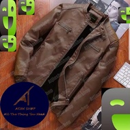 baju jaket kulit lelaki legenda men leather jacket popular ss4945pp