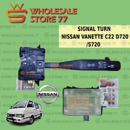 Nissan Vanette C22 D720,S720 HEAD LAMP TURN SIGNAL SWITCH Head Lamp Switch / Turn Signal Switch Unit (Right Side)