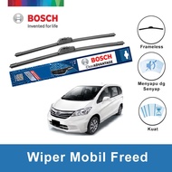 Wiper Frameless Bosch Terbaik untuk Mobil Honda Freed - New Clear Advantage 26" & 14" - 2 Buah/Set