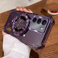 For Realme C71 Case Shockproof Electroplated TPU Stand Cover Phone Casing For Realme C71 C 71 RMX530