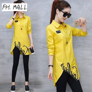 Áo Phụ Nữ Kemeja Perempuan Baju Kurung Moden Wanita/Phụ Nữ Của Áo Dài-Áo Có Tay