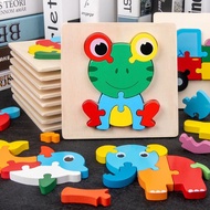 3D Wooden Puzzle Educational Building Blocks