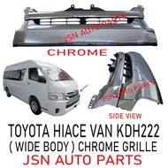J121S02 CHROME GRILLE TOYOTA HIACE VAN KDH222 14YEAR WIDE BODY USE 47 INCH