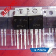 5pcs T14N50 TO220 AOT14N50 TO-220 N-channel MOSFET Transistor new original IC