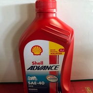 OIL Shell ax3 sae40 4t mineral. ORIGINAL. Bungkusan baru utk pasaran MALAYSIA.