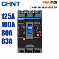 CHINT 3P NXMLE 63A 80A 100A 125A เบรกเกอร์ สามเฟส กันดูด RCBO