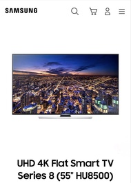 Samsung UHD TV UA55HU8500JXZK 三星 55吋UHD 電視