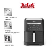 Tefal Easy Fry Healthy Air Fryer &amp; Grill XXL Digital 6.5L EY8018 + free oven mitt &amp; pot holder - 8 programmes, dual zone