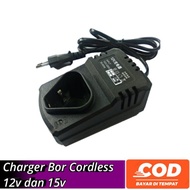 YUKIDO Adaptor charger cas bor baterai 12v cordless xenon ryu jld tool