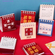 Homestore 2024 Mini Desk Calendar Office School Supplies Calendar Desk Calendar Monthly Planner Desk Accessories Decor Record SG