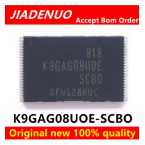 (1piece)100% New K9GAG08UOE-SCBO K9GAG08UOE SCBO K9GAG08UOE SCB0 K9GAG08U0E SCB0 tsop-48 Chipset