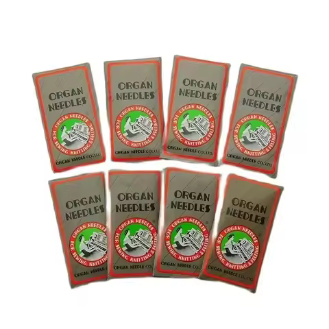 5Pcs HA*1 Sewing Needles Japan ORGAN House Sewing Machine Needles for JUKI DDL-555 SINGER BROTHER
