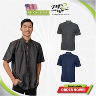 MR2 Uniform  - Baju Denim Baju Korporat Jeans Muslimah Shirt Men  Series FD-827 & Ladies FD-927