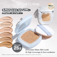 Glad2Glow Perfect Glow Cover Cushion Foundation Refill make up Oil Control  waterproof long lasting 