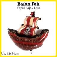 Pirate Foil Balloon/Pirate Ship - People