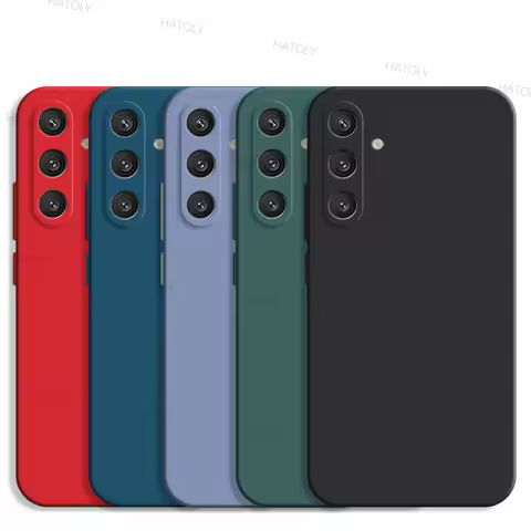 For Samsung Galaxy A16 5G Case Samsung Galaxy A16 A26 A36 A56 5G Cover TPU Shockproof Liquid Silicon